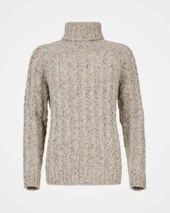 Donegal Cable Turtleneck Sweater 10 Donegal Cable Turtleneck Sweater -Celtic & Co 105512
