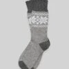 Women's Cashmere Cotton Fair Isle Socks -Celtic & Co 105828