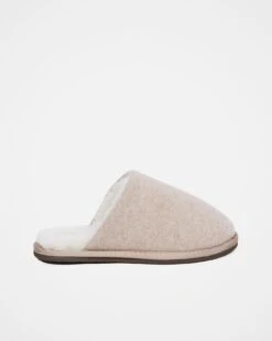 Recycled Cashmere Mules -Celtic & Co 122036