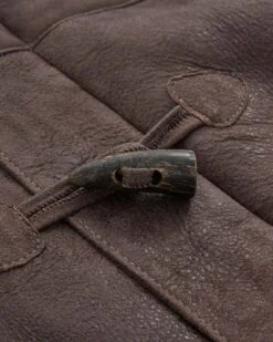 Men's Shearling Celtic Duffle Coat -Celtic & Co 127417