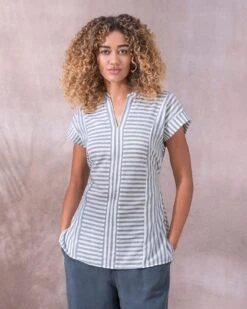 Cutabout Stripe Tunic