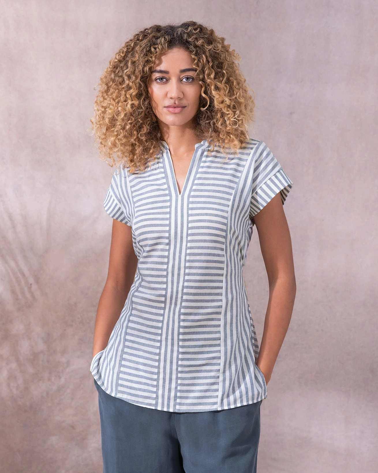 Cutabout Stripe Tunic 3 Cutabout Stripe Tunic