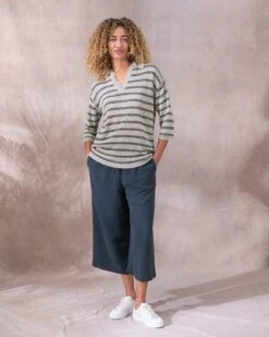 Linen Polo Top -Celtic & Co 134545