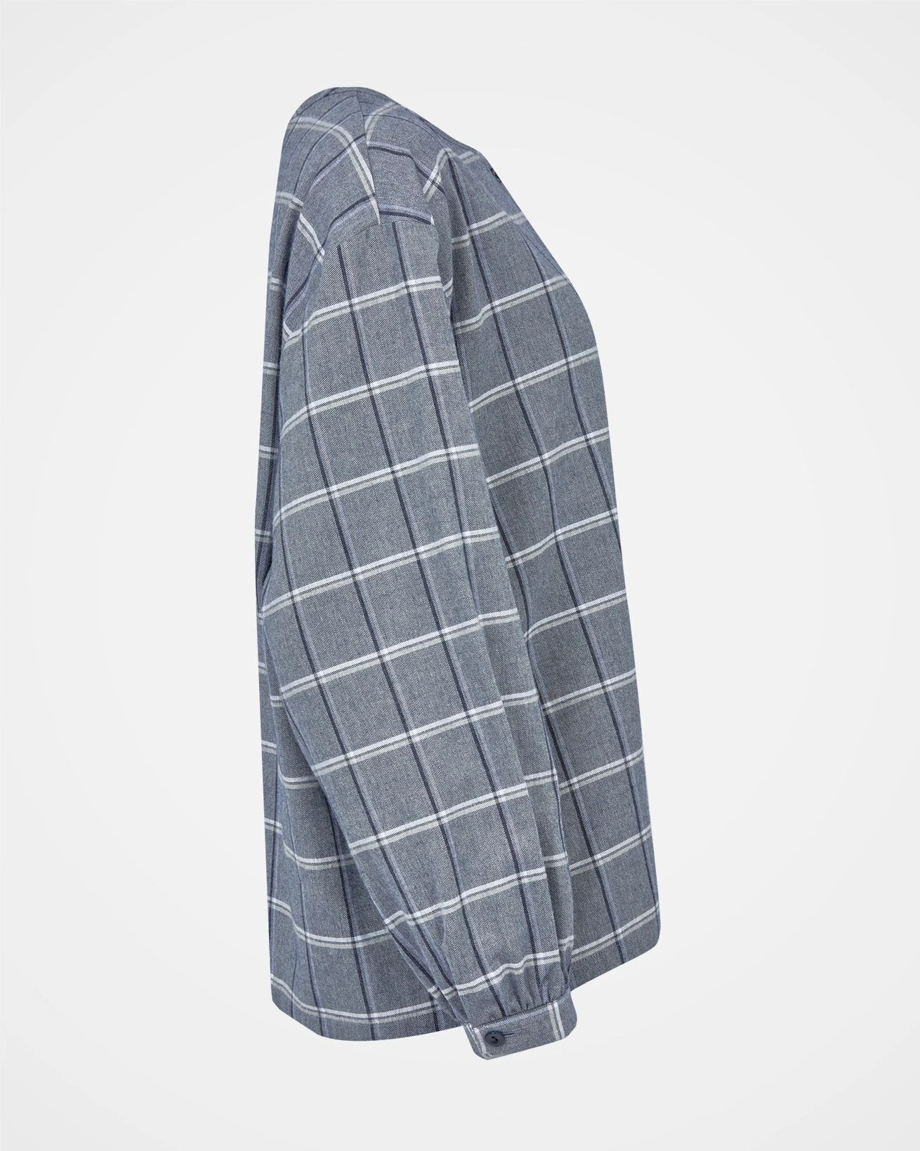 Check Button Through Blouse 8 Check Button Through Blouse - Image 6