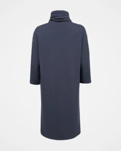 Funnel Neck Sweatshirt Dress -Celtic & Co 144126