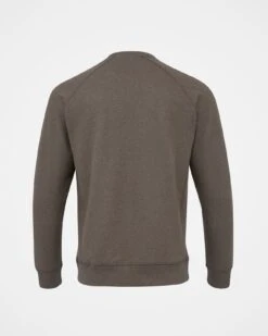 Men's Rib Detail Crew Neck Sweatshirt -Celtic & Co 144139