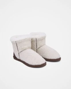 Teddy Shearling Shortie House Boots -Celtic & Co 144282