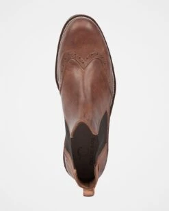 Men's Chelsea Brogue Boots -Celtic & Co 147500