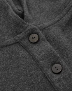 Button Detail Hoodie -Celtic & Co 147699