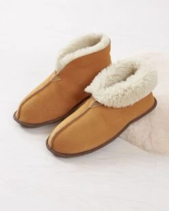 Men's Soft Sole Bootee Slippers