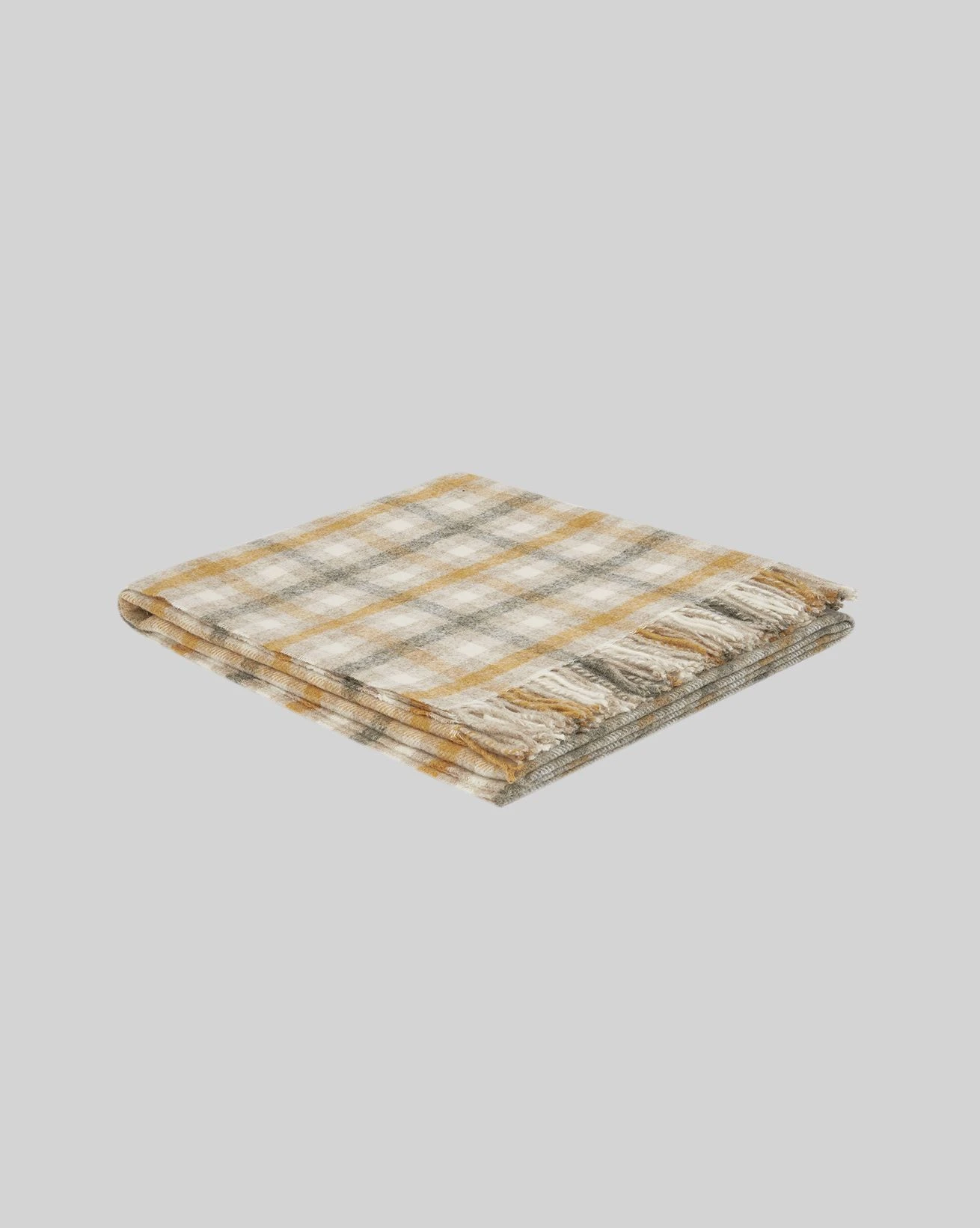 Shetland Wool Check Throw 4 Shetland Wool Check Throw - Image 2