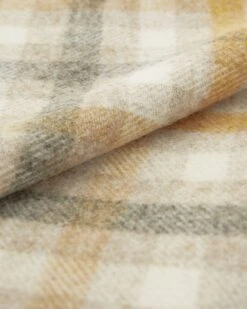 Shetland Wool Check Throw -Celtic & Co 148704