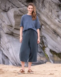 Linen Blend Fine Knit T-Shirt 11 Linen Blend Fine Knit T-Shirt -Celtic & Co 158060