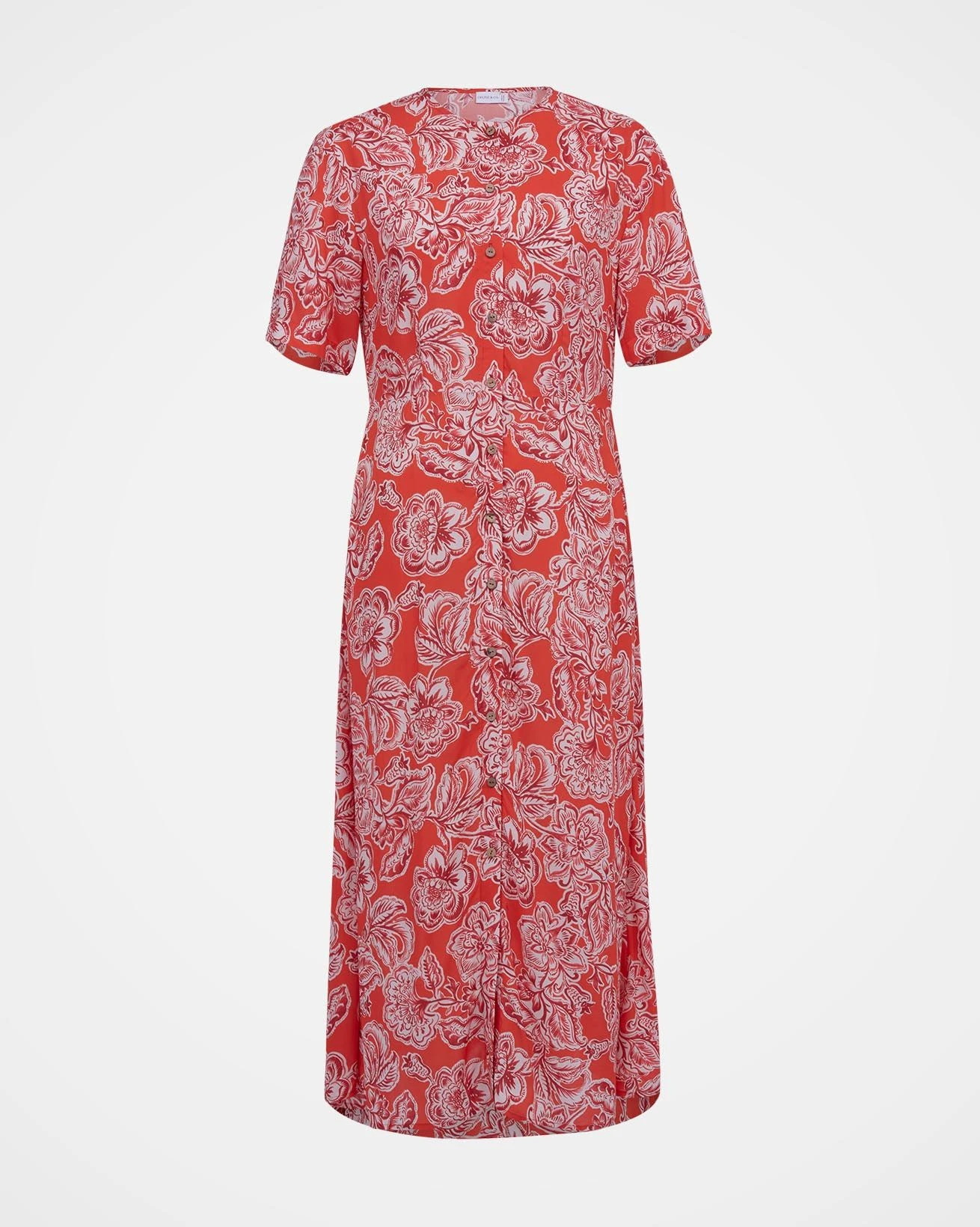 Button Through Midi Dress 5 Button Through Midi Dress - Image 3