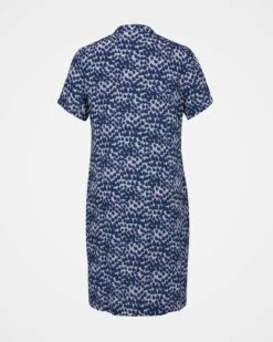 Short Sleeve Knee Length Shift Dress 12 Short Sleeve Knee Length Shift Dress -Celtic & Co 158727