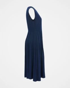 Sleeveless Button Through Midi Dress 11 Sleeveless Button Through Midi Dress -Celtic & Co 158757