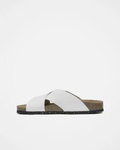 Nubuck Crossover Slides -Celtic & Co 158858