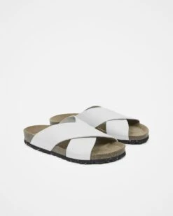 Nubuck Crossover Slides -Celtic & Co 158860