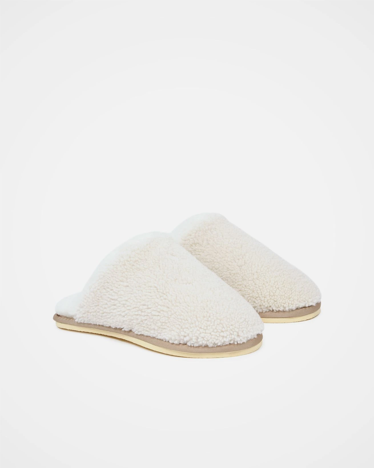 Teddy Shearling Mule Slippers 4 Teddy Shearling Mule Slippers - Image 2