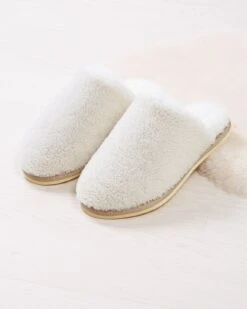 Teddy Shearling Mule Slippers