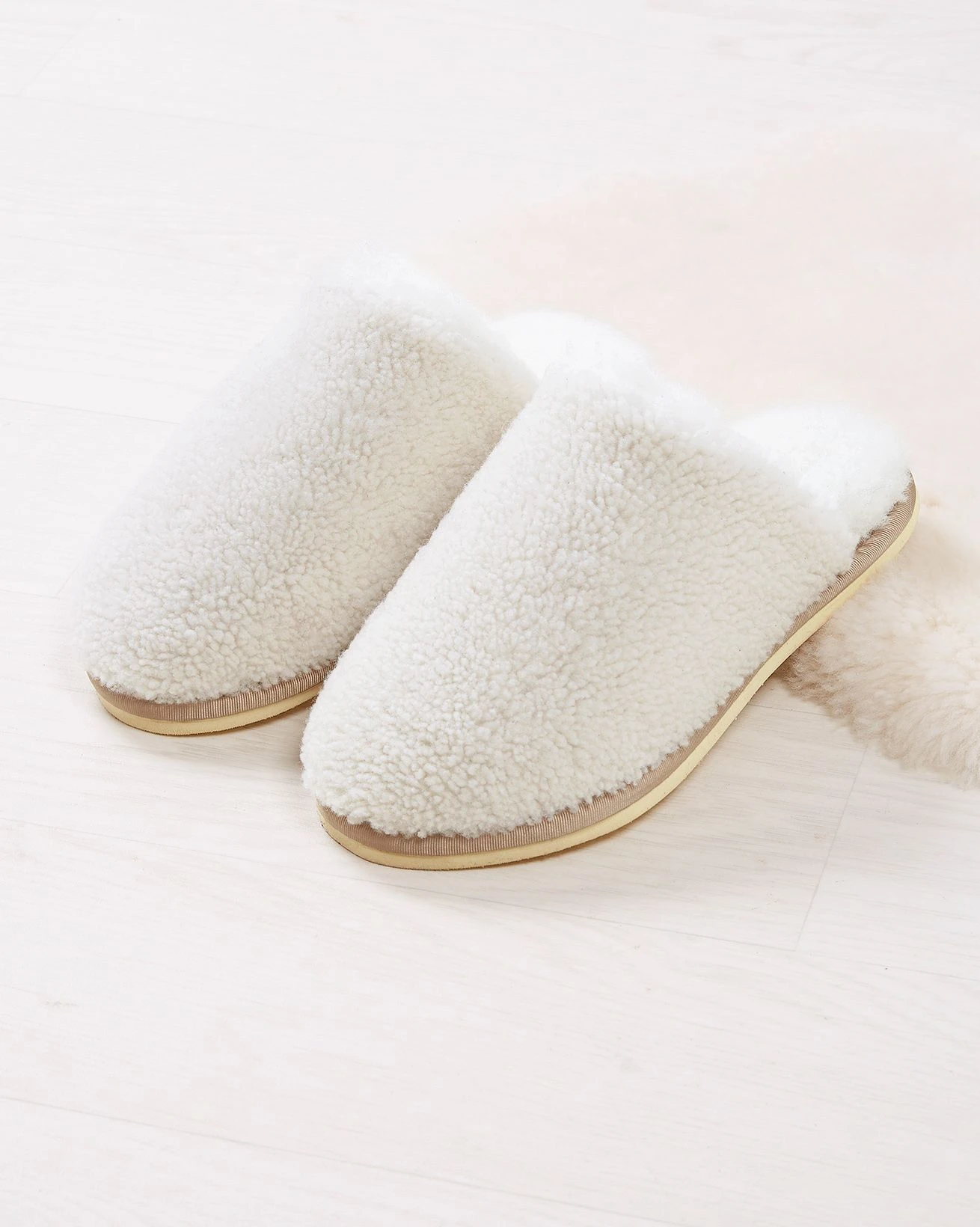 Teddy Shearling Mule Slippers 3 Teddy Shearling Mule Slippers