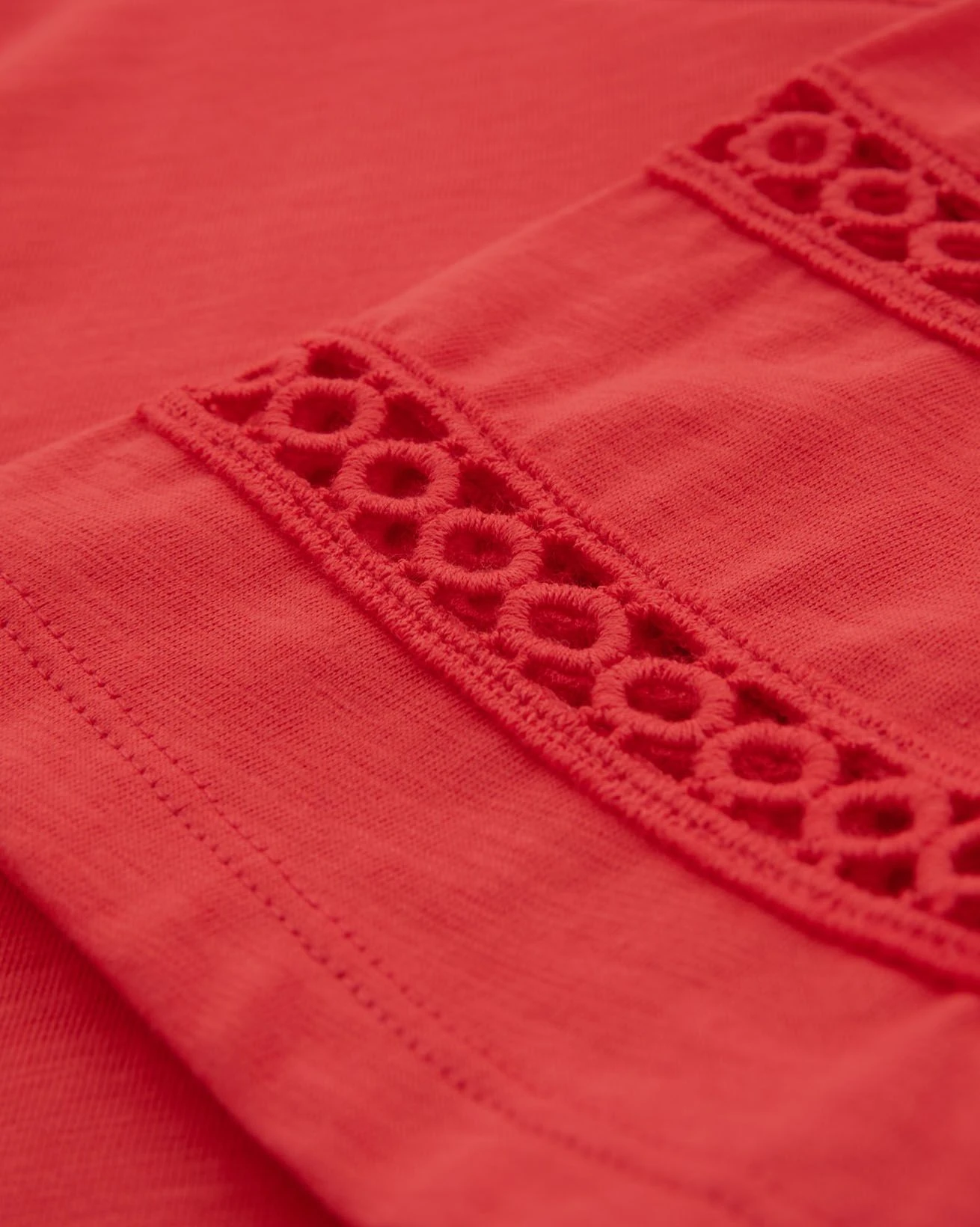 Organic Cotton Sleeve Detail Jersey Top 8 Organic Cotton Sleeve Detail Jersey Top - Image 6