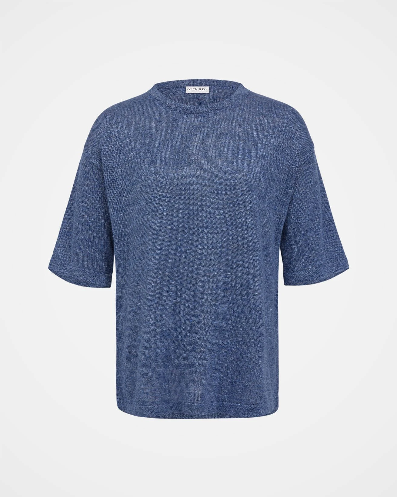 Linen Blend Fine Knit T-Shirt 6 Linen Blend Fine Knit T-Shirt - Image 4