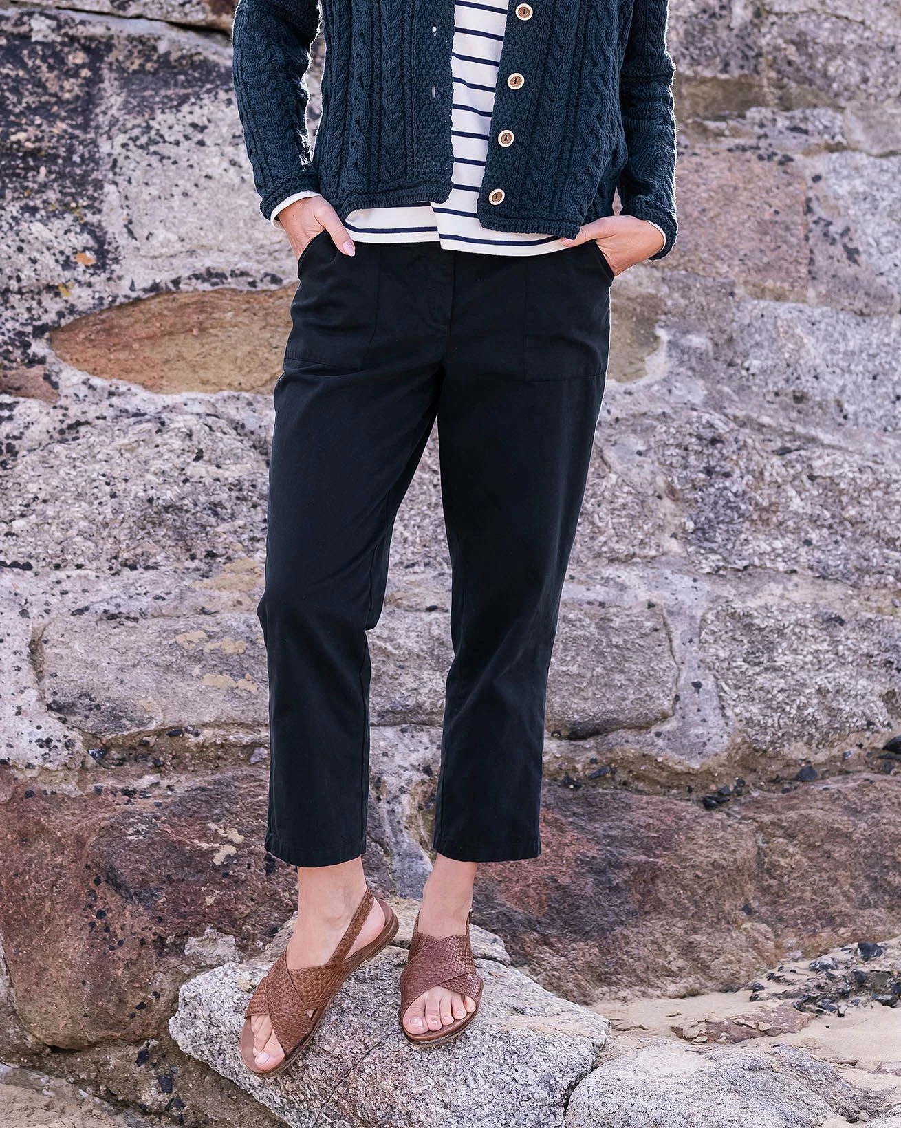 Slim Leg Cotton Pants 3 Slim Leg Cotton Pants