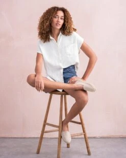 Linen Drape Shirt -Celtic & Co 168085