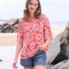 Woven Relaxed T Shirt -Celtic & Co 168132