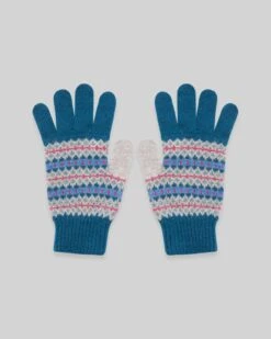 Lambswool Fair Isle Gloves 10 Lambswool Fair Isle Gloves -Celtic & Co 172659