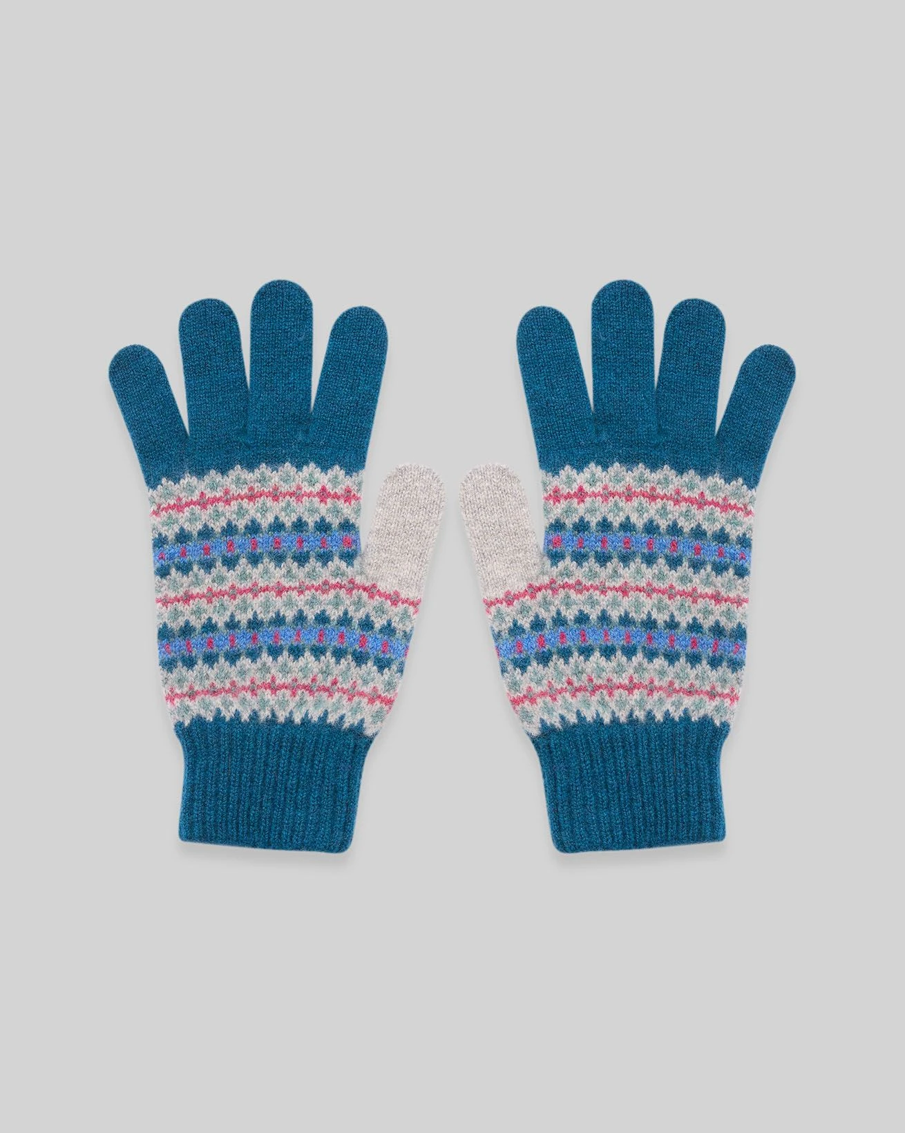 Lambswool Fair Isle Gloves 5 Lambswool Fair Isle Gloves - Image 3