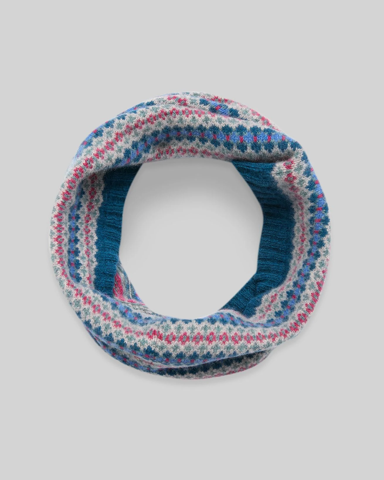 Lambswool Fair Isle Snood 3 Lambswool Fair Isle Snood