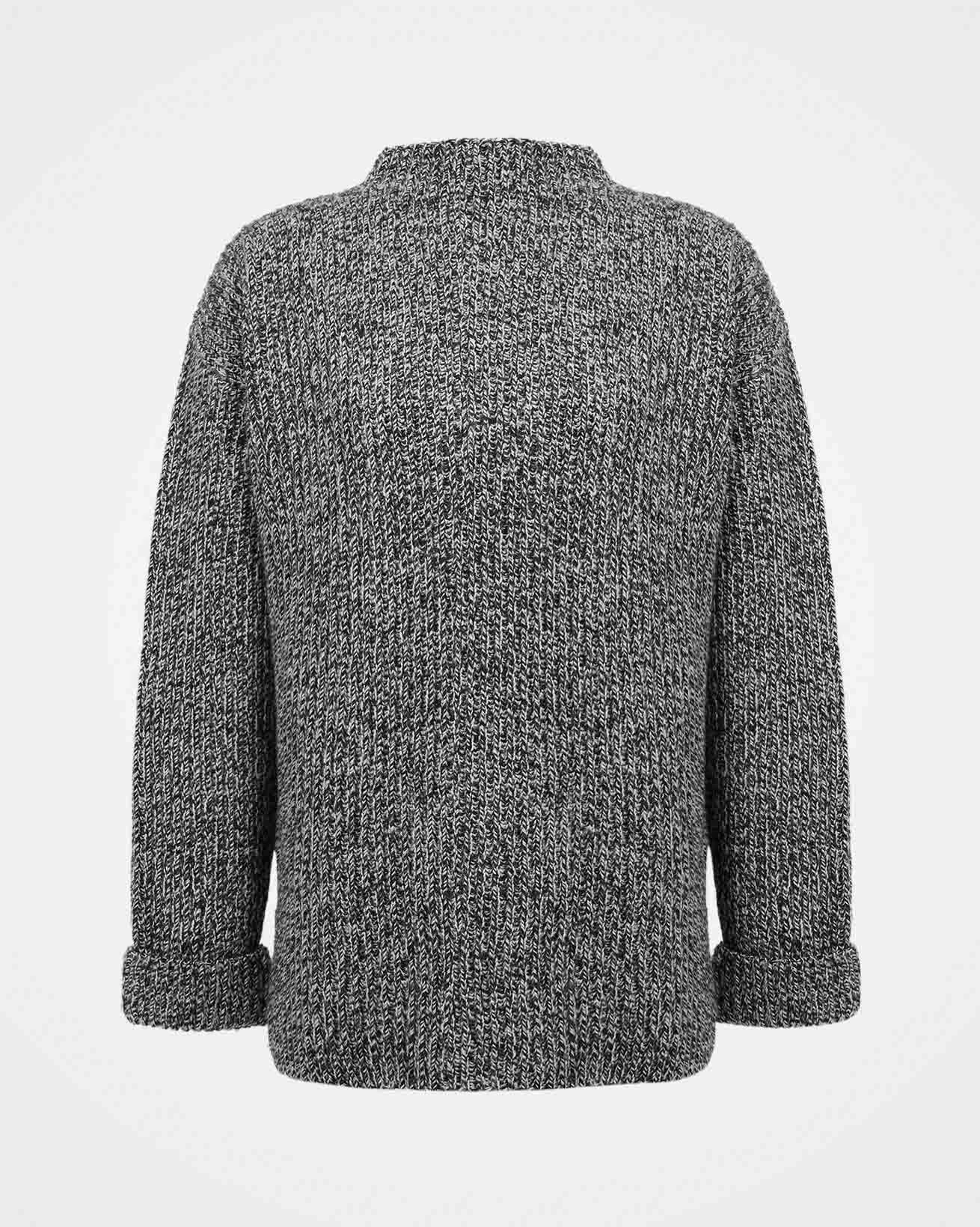 Ribbed Funnel Neck Sweater 5 Ribbed Funnel Neck Sweater - Image 3