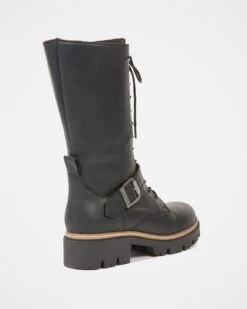 Strap Detail Mid Calf Boots -Celtic & Co 173759