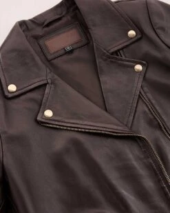 Leather Biker Jacket -Celtic & Co 175115