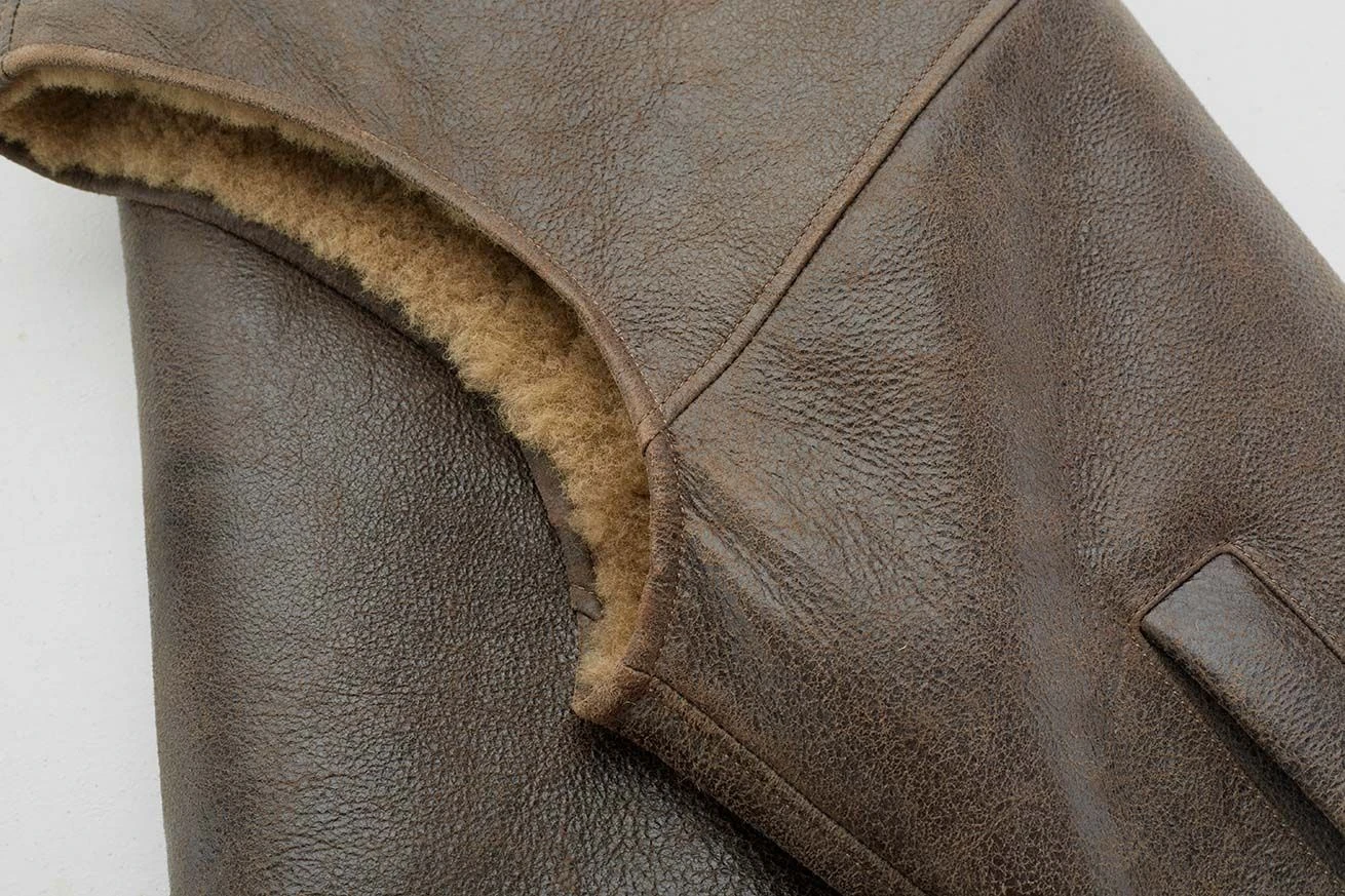 Men's Shearling Vest 7 Men's Shearling Vest - Image 5