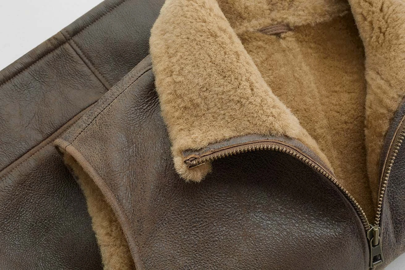 Men's Shearling Vest 10 Men's Shearling Vest - Image 8