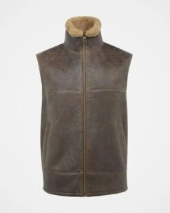 Men's Shearling Vest 13 Men's Shearling Vest -Celtic & Co 176683