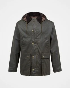 Men's Grown On Sleeve Waxed Jacket -Celtic & Co 177081