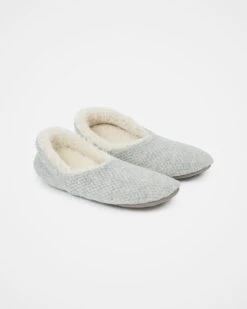 Knitted Cocoon Slippers -Celtic & Co 177435
