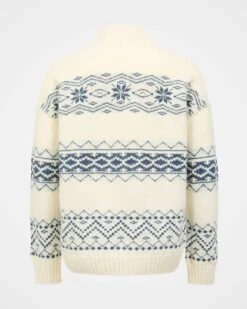Fair Isle Stripe Funnel Neck Sweater 12 Fair Isle Stripe Funnel Neck Sweater -Celtic & Co 181072