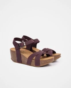 Crossover Wedge Sandals -Celtic & Co 186152