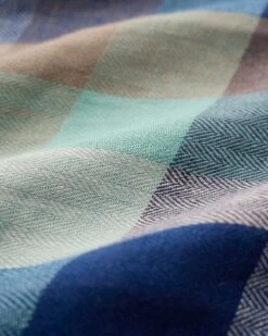 Linen Blend Button Detail Top -Celtic & Co 186185