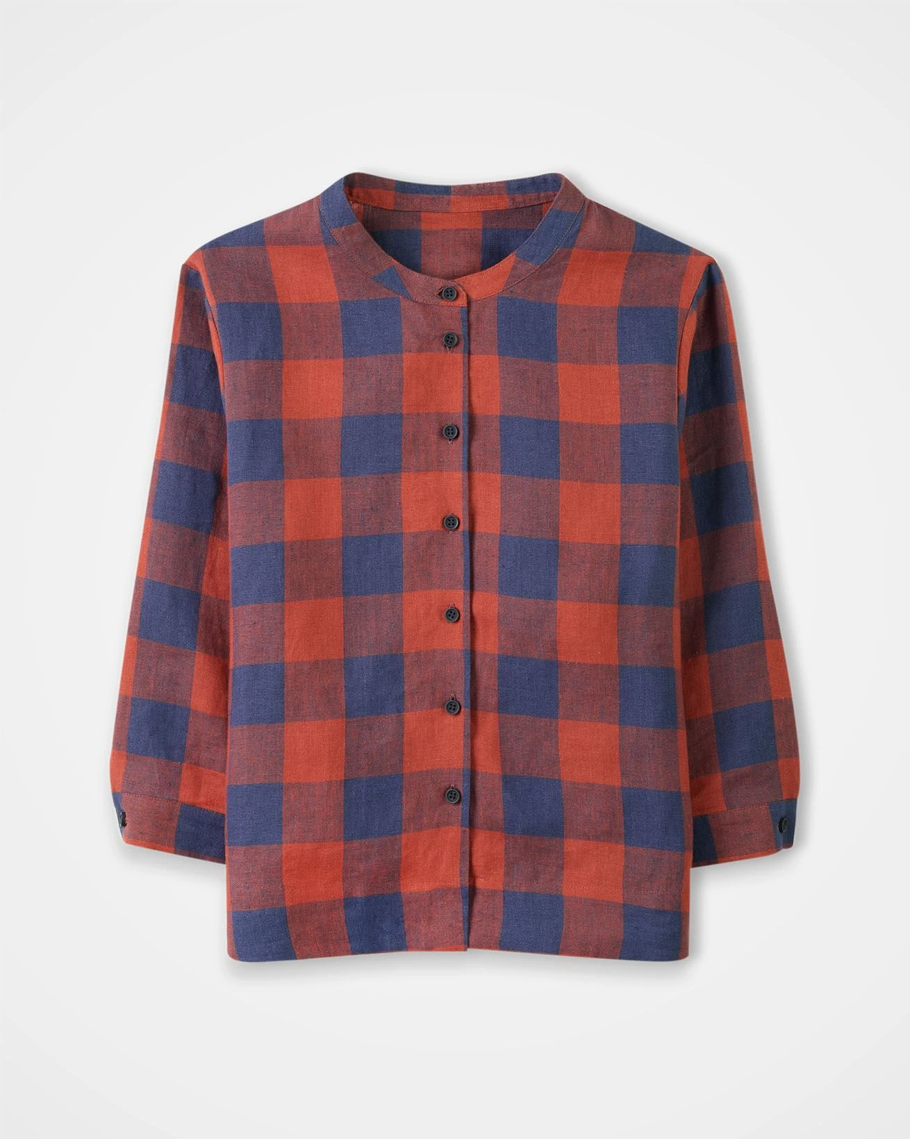 Check Swing Blouse 5 Check Swing Blouse - Image 3