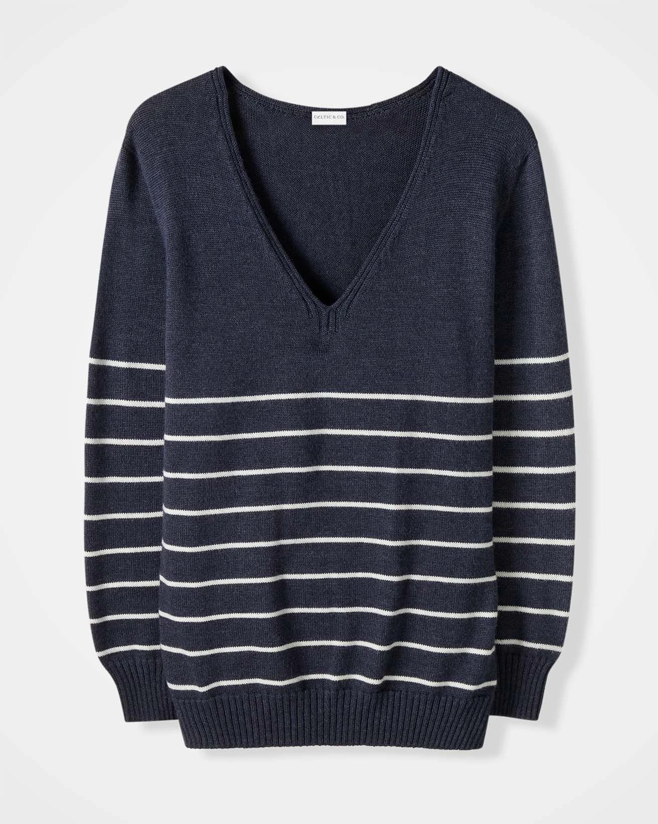 Merino V Neck Sweater 4 Merino V Neck Sweater - Image 2