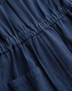 Organic Cotton Twill Long Sleeve Jumpsuit -Celtic & Co 187285