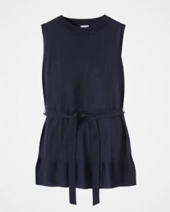 Fine Knit Sleeveless Tunic -Celtic & Co 187350