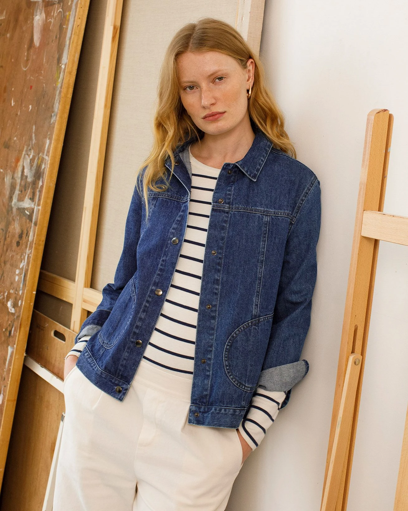 Denim Western Jacket 5 Denim Western Jacket - Image 3