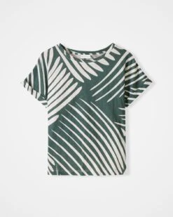 Organic Cotton Grown On Sleeve T Shirt -Celtic & Co 188950